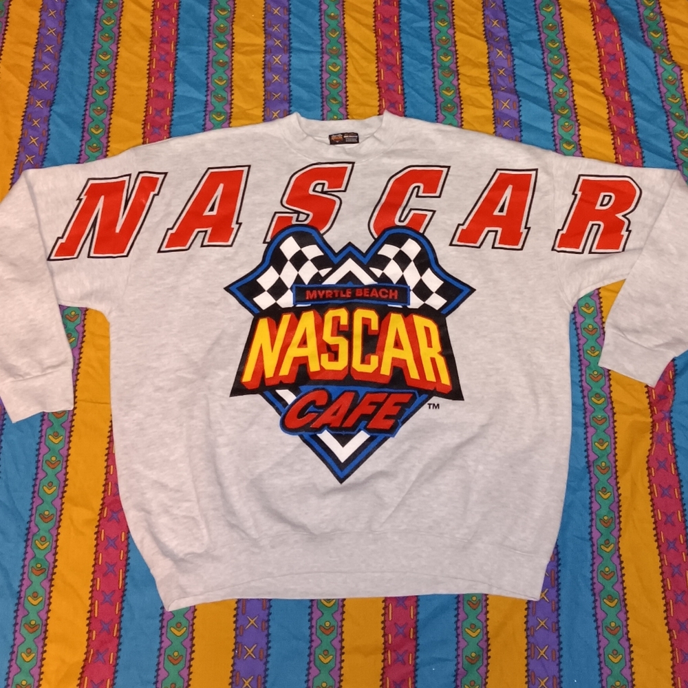90s Nascar Cafe Myrtle Beach Florida Vintage Sweatshirt